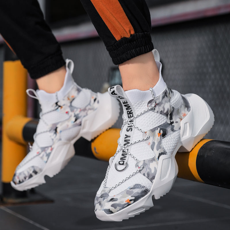 2020 Flying Knit High Top Socks Sneakers
