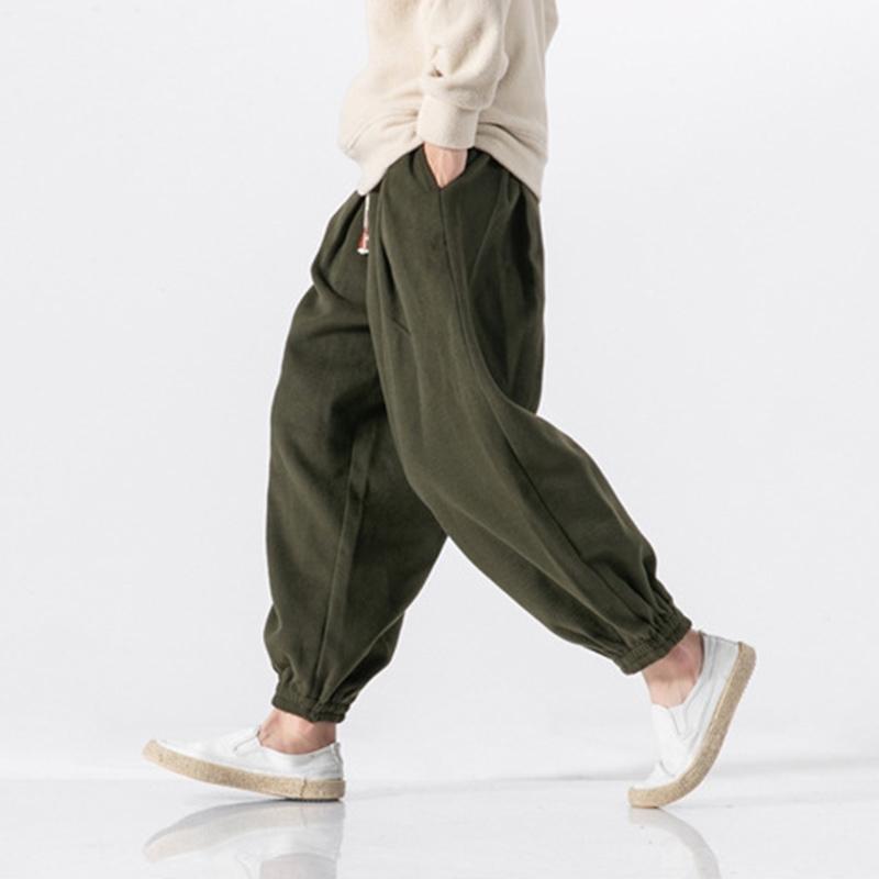 Japanese Thick Warm Loose Trouser