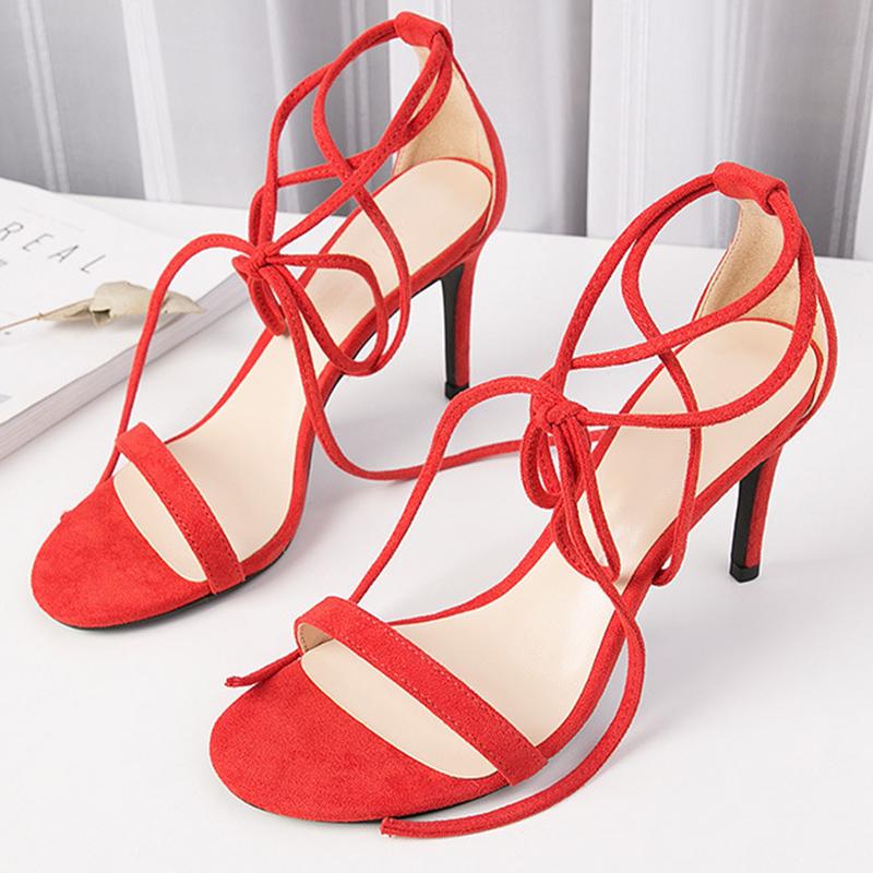 Sexy Lace-up Party & Evening High Heel Lace-Up Shoes