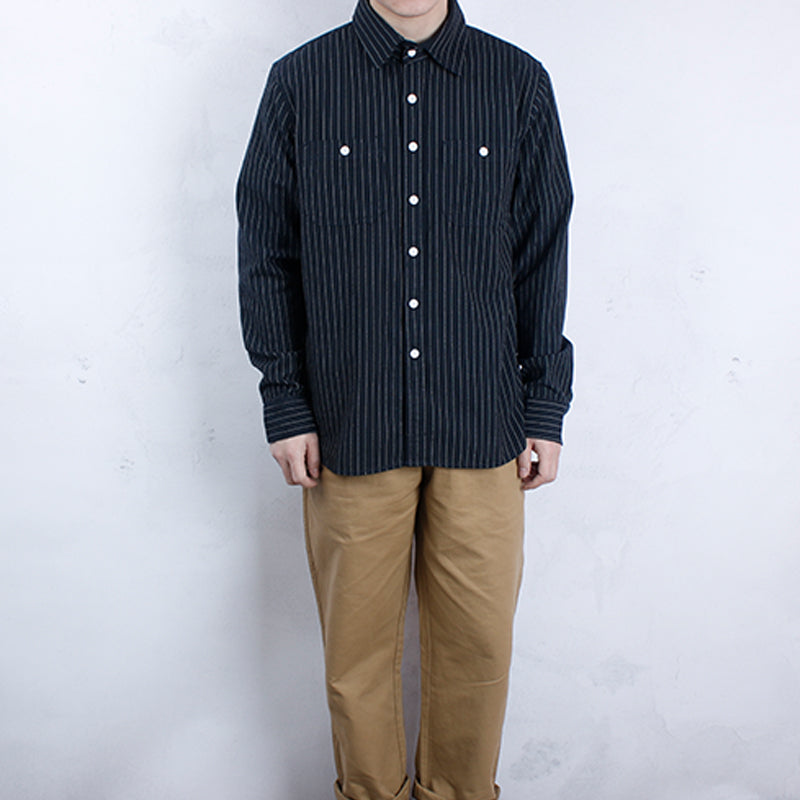 American Retro Vertical Stripes Shirts