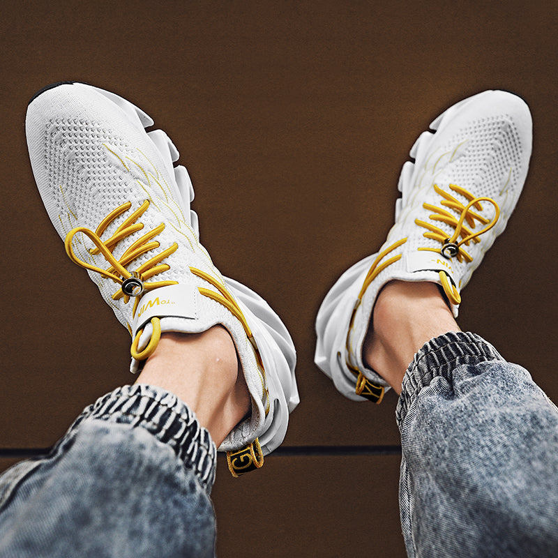 Luminous Flying Woven Scale Blade Sneaker
