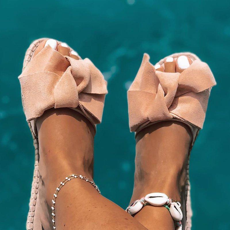 Bowknot Casual Sandal Shoes