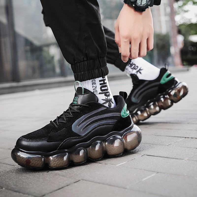 Outdoor Full Palm Bubble Bottom Casual Sneakers