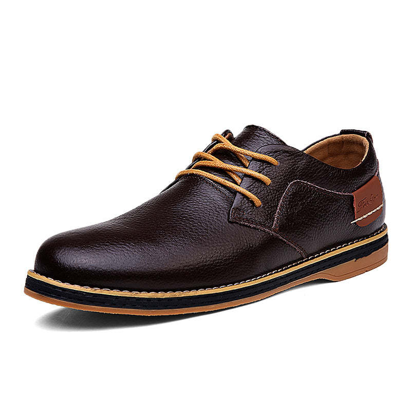 Vintage Business Casual Leather Shoes