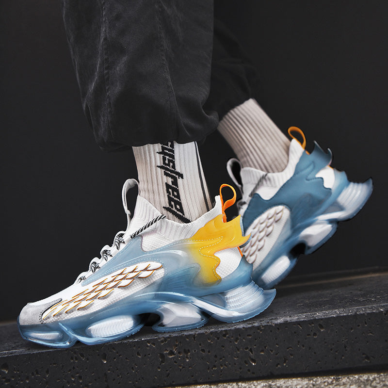 Men's Breathable Fish Scale Sneakers