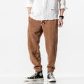 Retro Corduroy Casual Pants