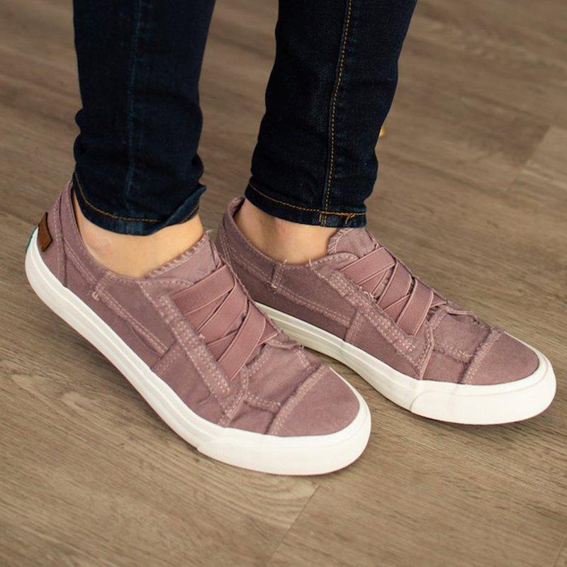 Women  Crisscross lace Canvas  Sneaker
