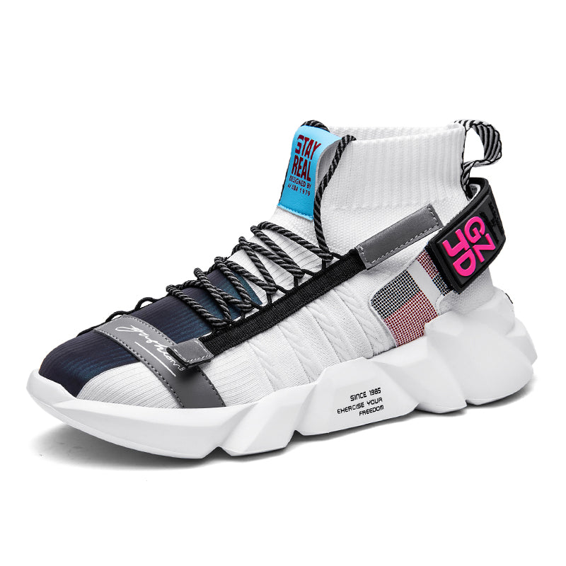 Outdoor High-Top Socks Sneakers
