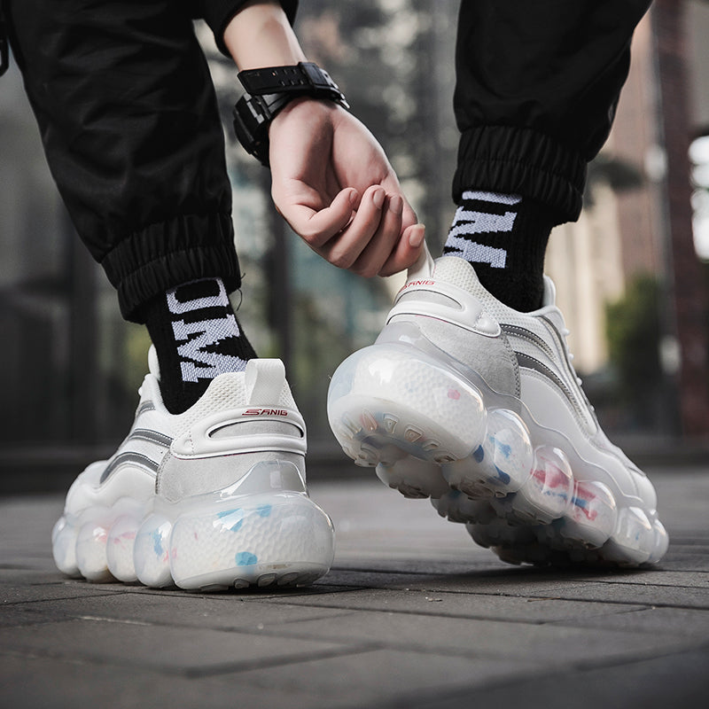 Outdoor Full Palm Bubble Bottom Casual Sneakers