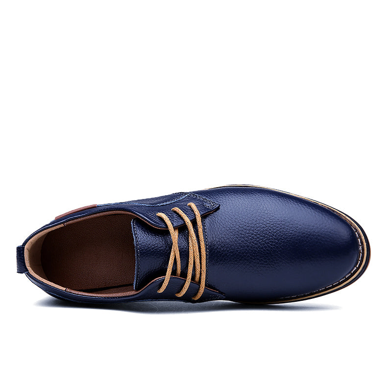 Vintage Business Casual Leather Shoes