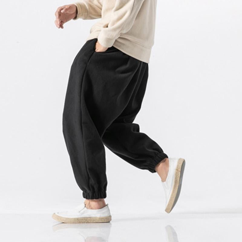 Japanese Thick Warm Loose Trouser
