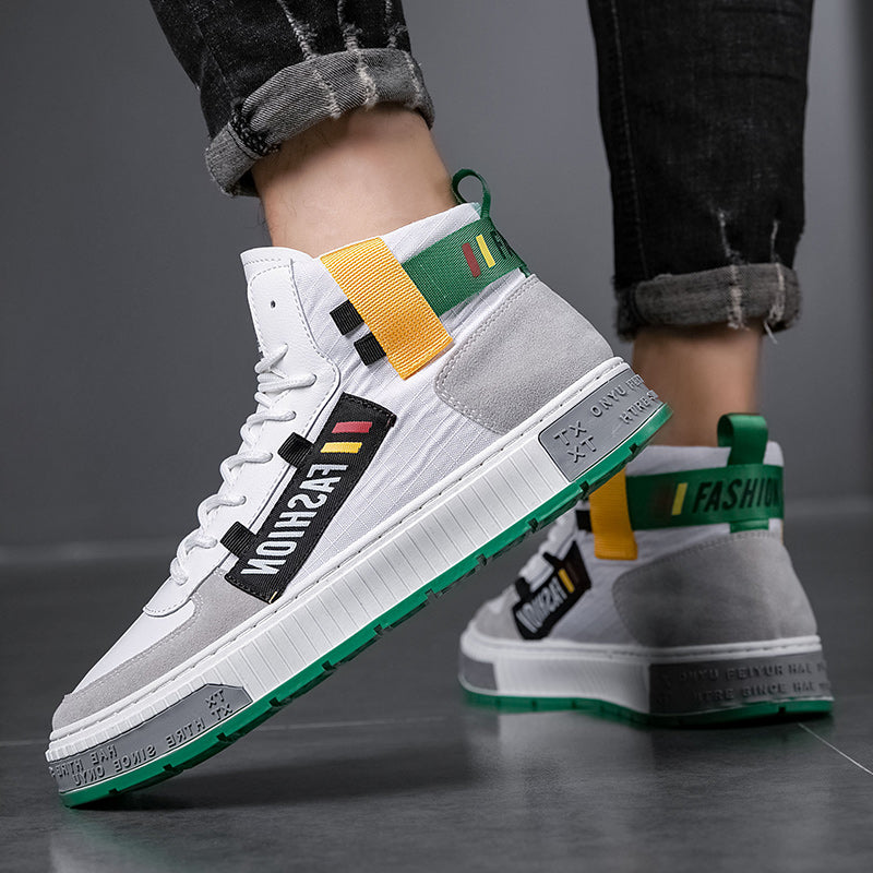 Men's High-Top Inner Increase Sneakers