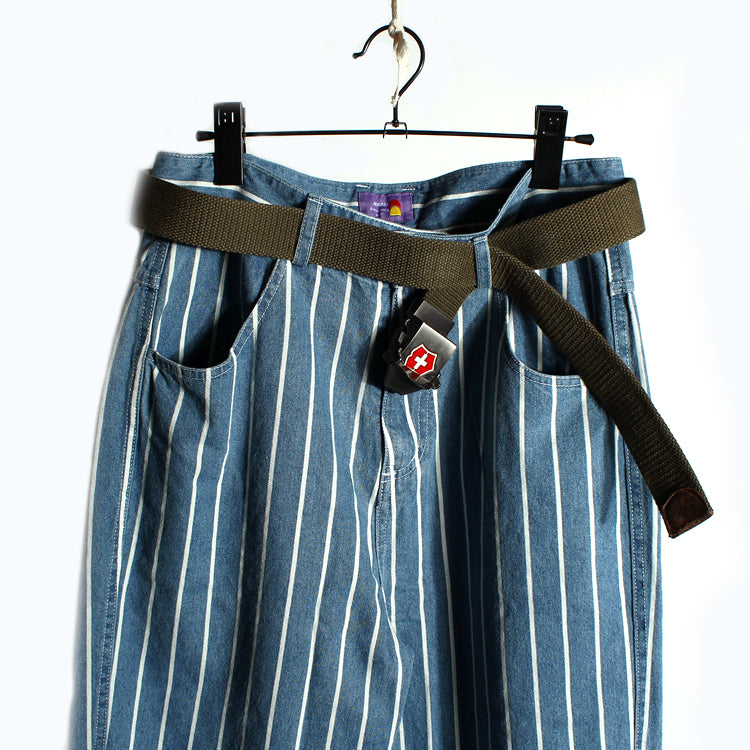 Japanese Retro Washed Jeans