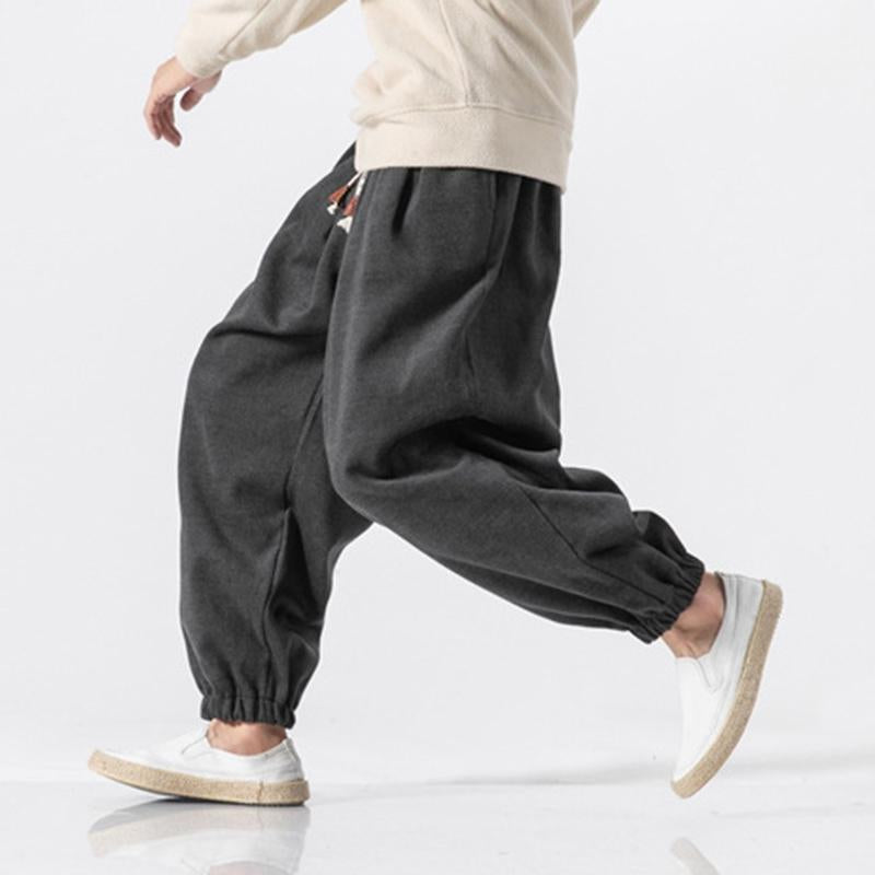 Japanese Thick Warm Loose Trouser