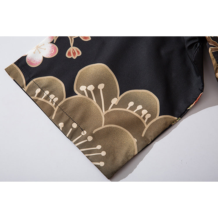 Japanese Loose Buttonless Shirt