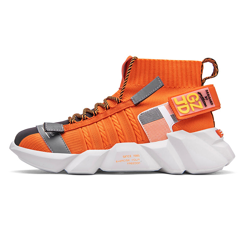 Outdoor High-Top Socks Sneakers