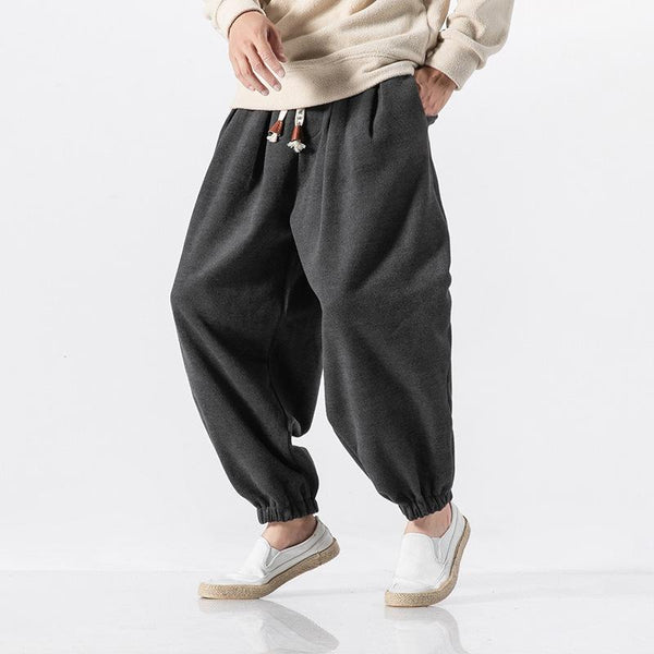 Japanese Thick Warm Loose Trouser