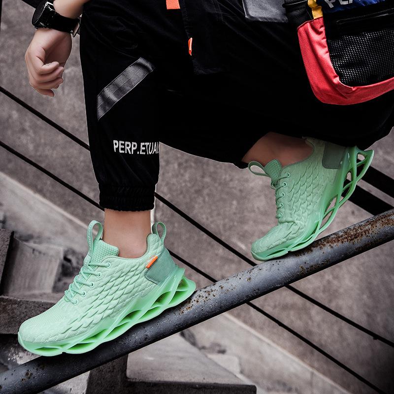 Fish Scale Blade Sneakers