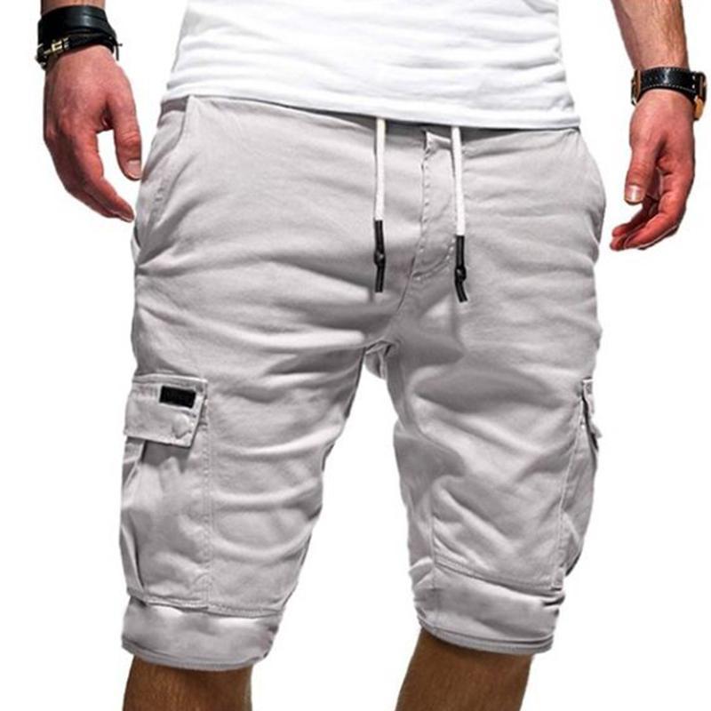 Mens Summer Loose Drawstring Casual Shorts