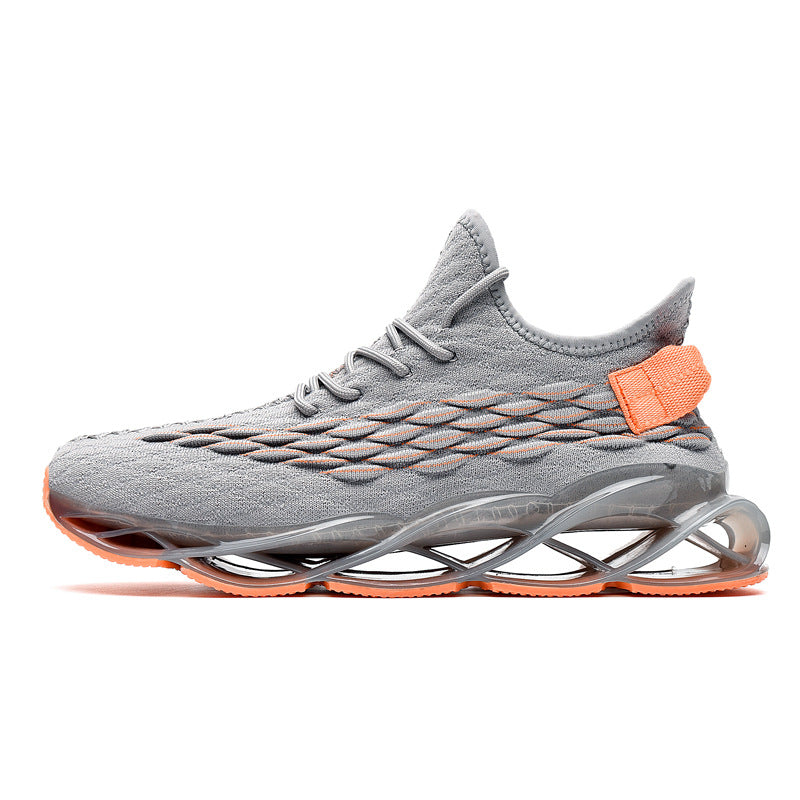 Blade High Elastic Flying Weave Sneakers