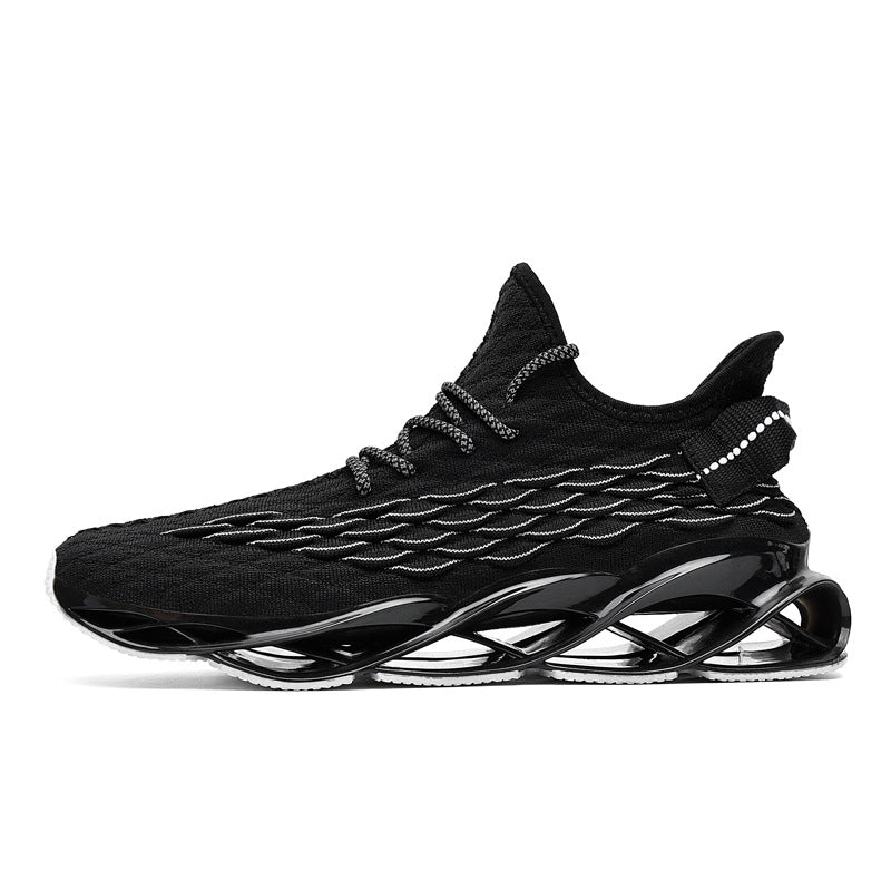 Blade High Elastic Flying Weave Sneakers