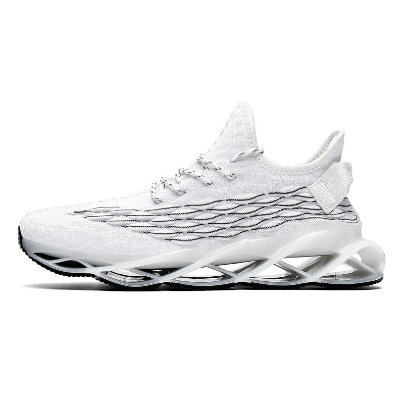 Blade High Elastic Flying Weave Sneakers