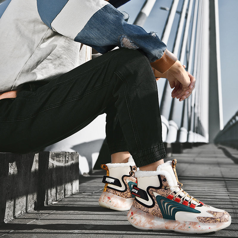 Winter High-top Warm Plush Sneaker