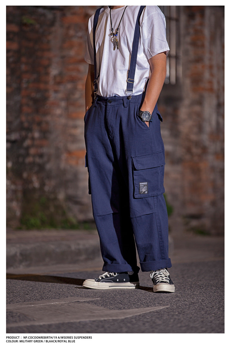 Japanese Loose Fit Overalls