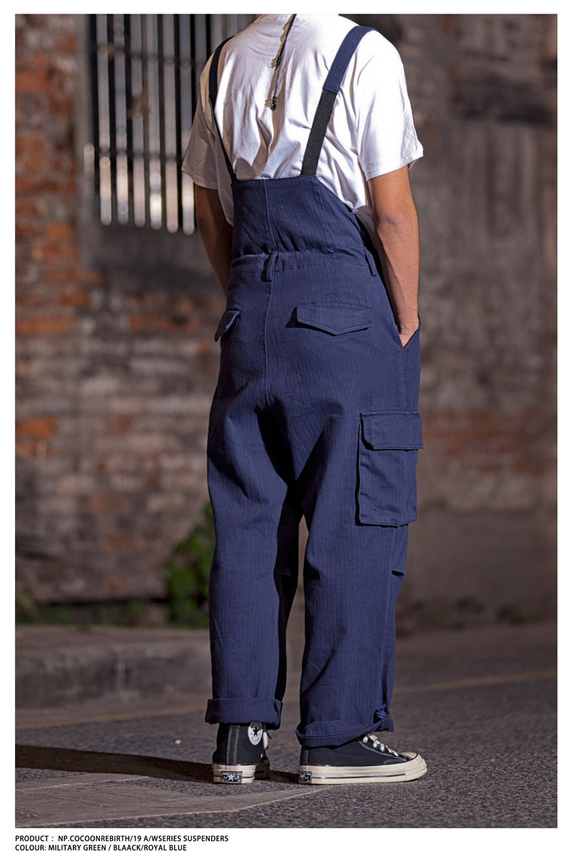 Japanese Loose Fit Overalls