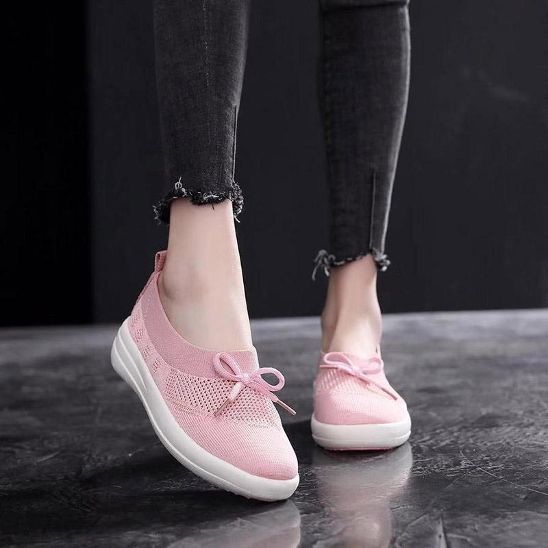 Women's Breathable Slip-on Mesh Ballet Flats