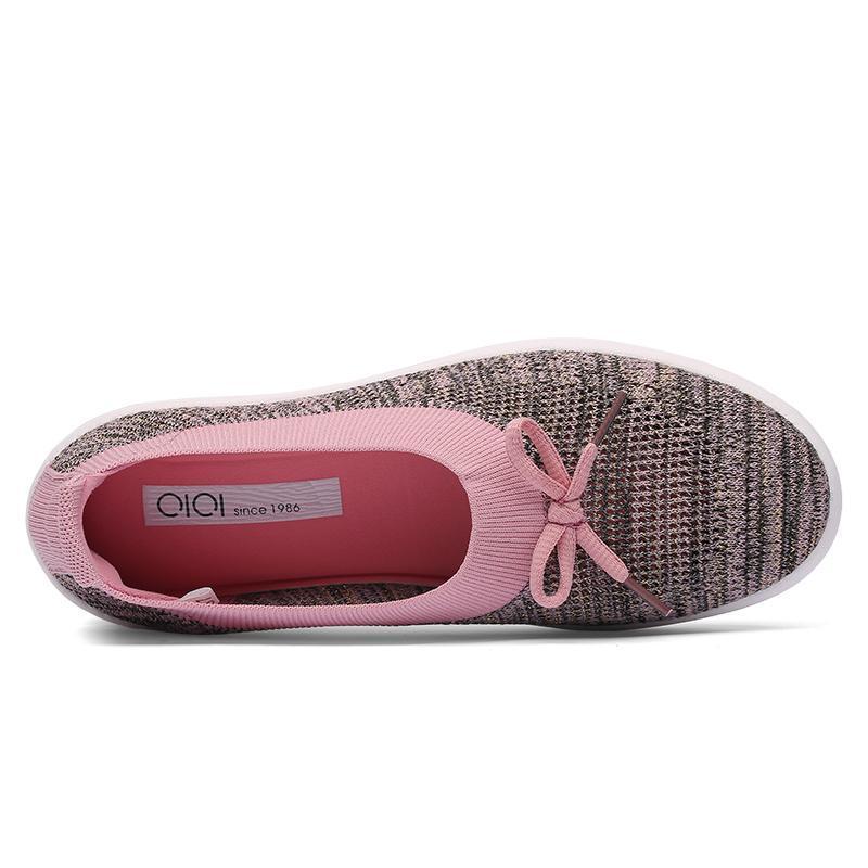 Women's Breathable Slip-on Mesh Ballet Flats