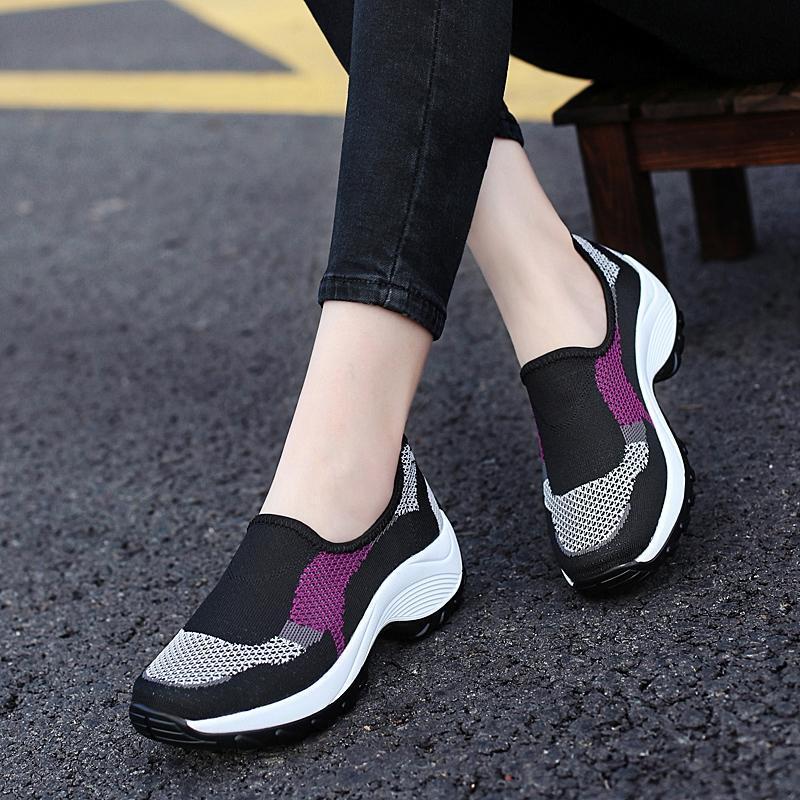 Women's Outdoor Casual Light Breathable Mesh Non-slip Shoes