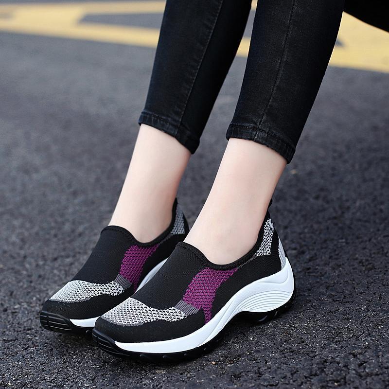 Women's Outdoor Casual Light Breathable Mesh Non-slip Shoes