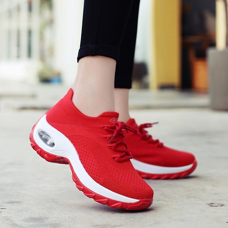 Women's Flying Woven Breathable Comfortable Sneakers