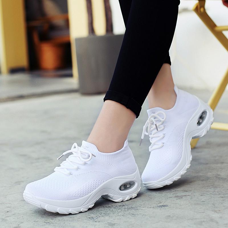 Women's Flying Woven Breathable Comfortable Sneakers