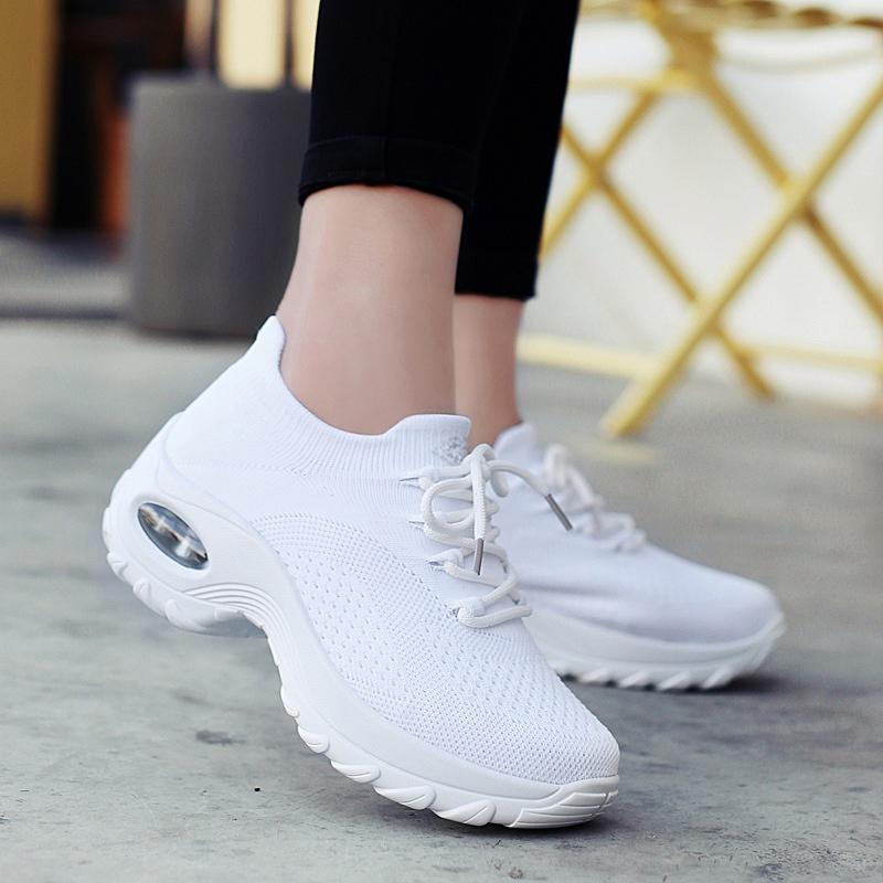 Women's Flying Woven Breathable Comfortable Sneakers