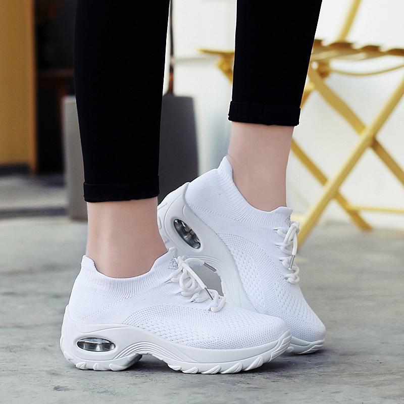 Women's Flying Woven Breathable Comfortable Sneakers