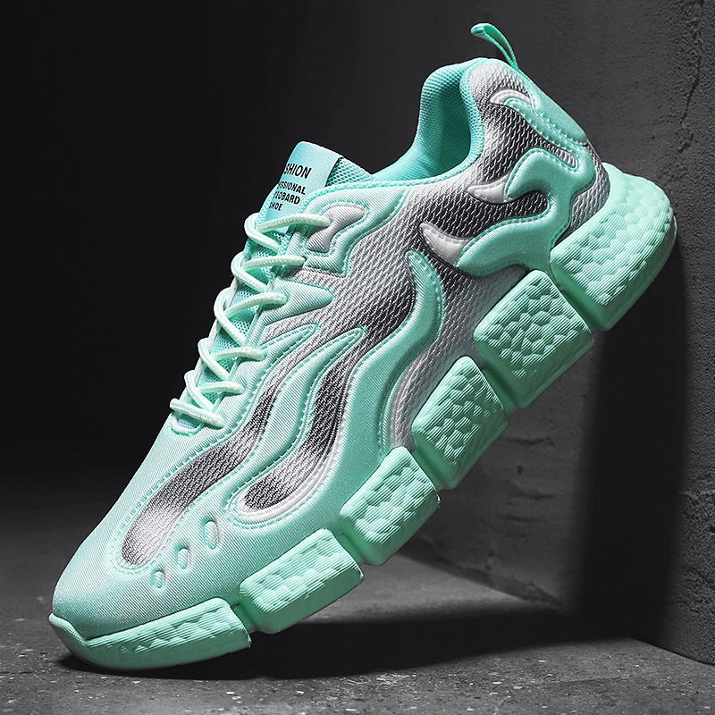 Blue Flame Fire Sneaker
