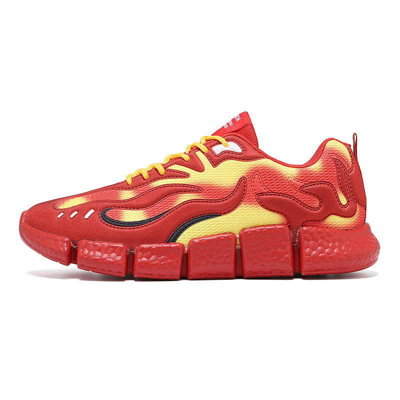 Blue Flame Fire Sneaker