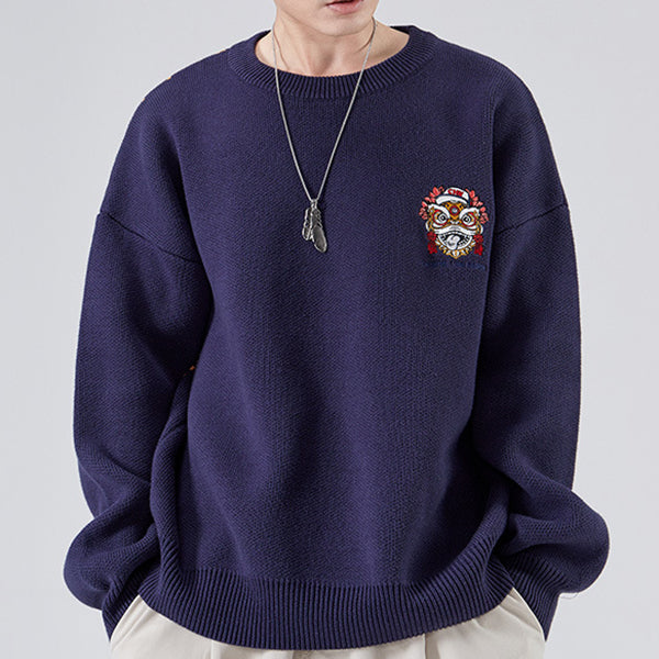 Loose Round Neck Sweater