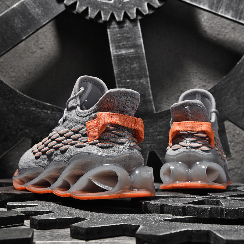Blade High Elastic Flying Weave Sneakers