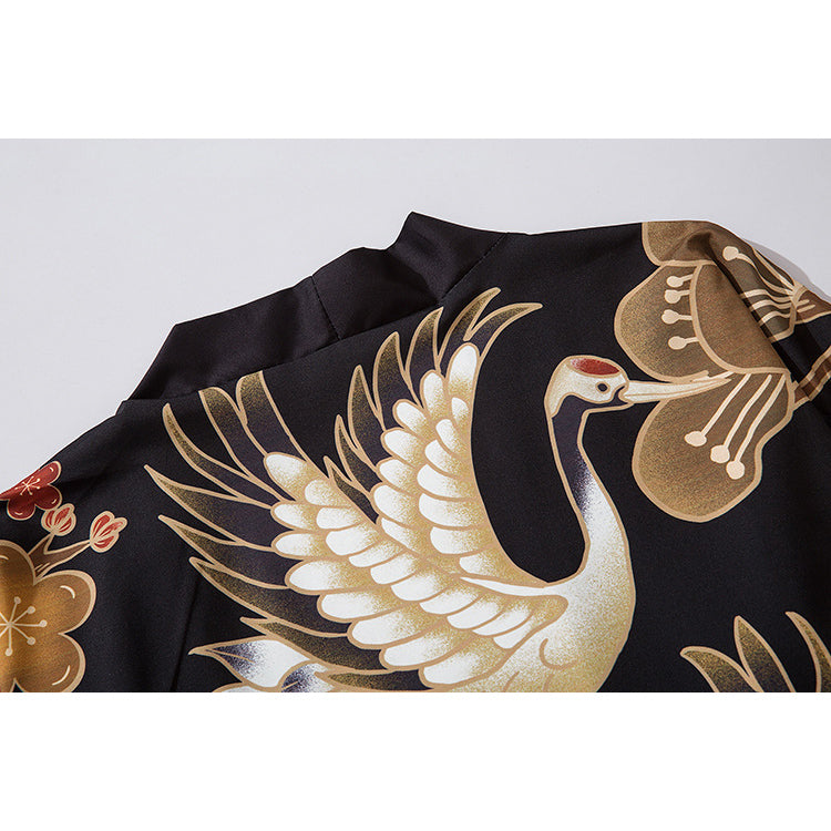 Japanese Loose Buttonless Shirt