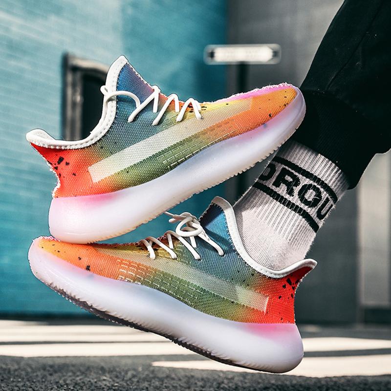 2020 Colorful Jelly Breathable Sneakers