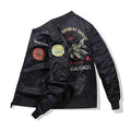 Pilot Embroidered Baseball Jacket