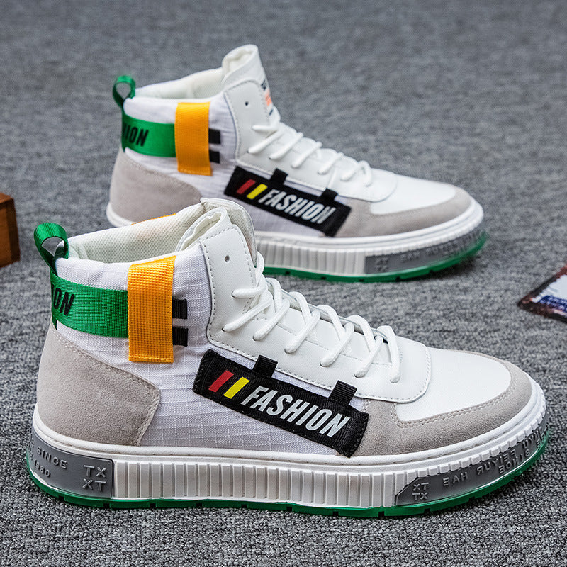 Men's High-Top Inner Increase Sneakers