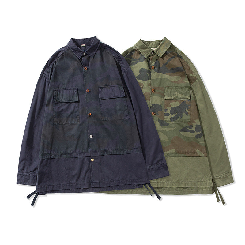 Japanese Camouflage Shirt Jacket