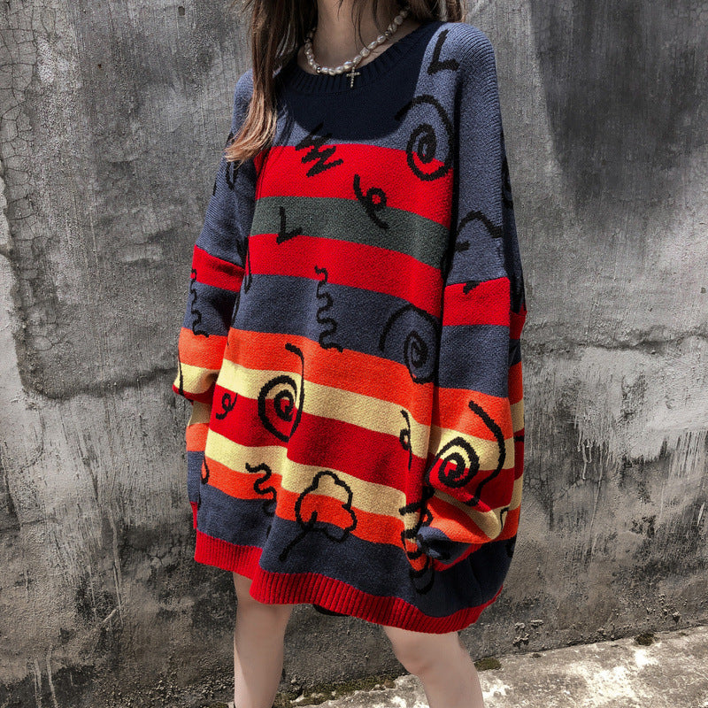 Striped Couple Sweater