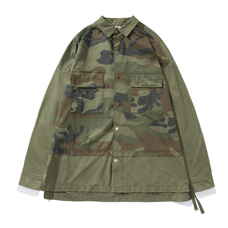 Japanese Camouflage Shirt Jacket