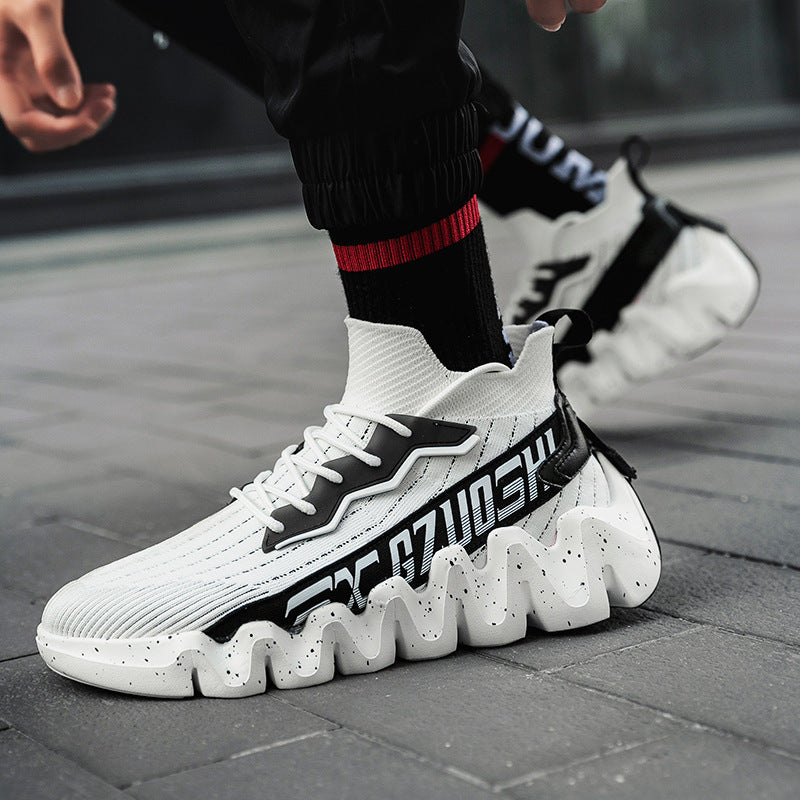 Men's Breathable Casual Personality Socks Sneakers