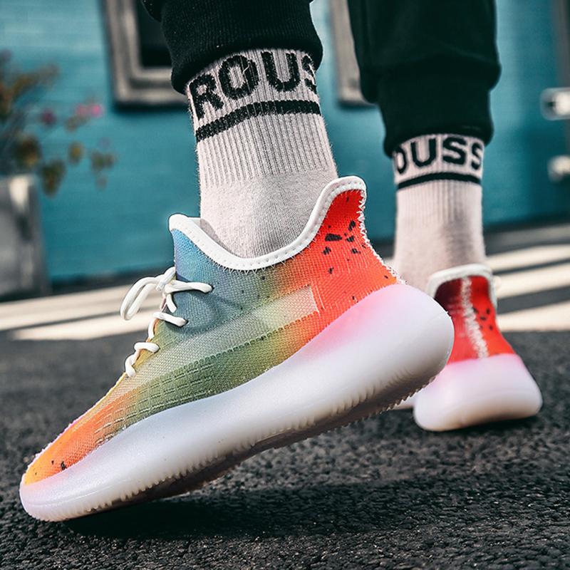 2020 Colorful Jelly Breathable Sneakers